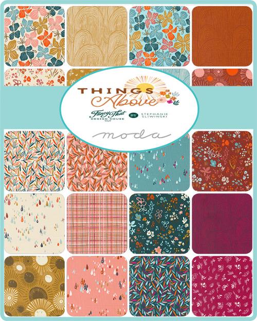 Things Above Layer Cake® 45610LC Moda Precuts  pre-cut Layer Cake 10" squares quilt fabric by Fancy That Designs