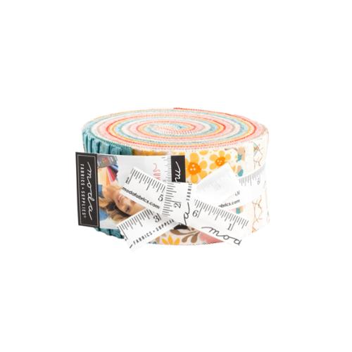 Sunday Brunch Jelly Roll® 30750JR Moda Precuts  100% cotton fabric quilt strips by Basic Grey