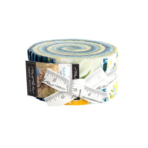 Sunshine Blue Skies Jelly Roll® 39820JR Moda Precuts  Jelly Roll 100% cotton fabric quilt strips for Create Joy Project