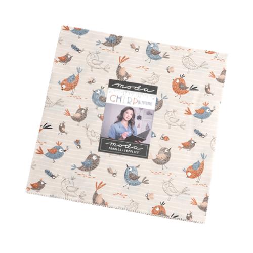 Chirp Layer Cake® 39030LC Moda Precuts Layer Cake 10" squares quilt fabric by  Elena Amo