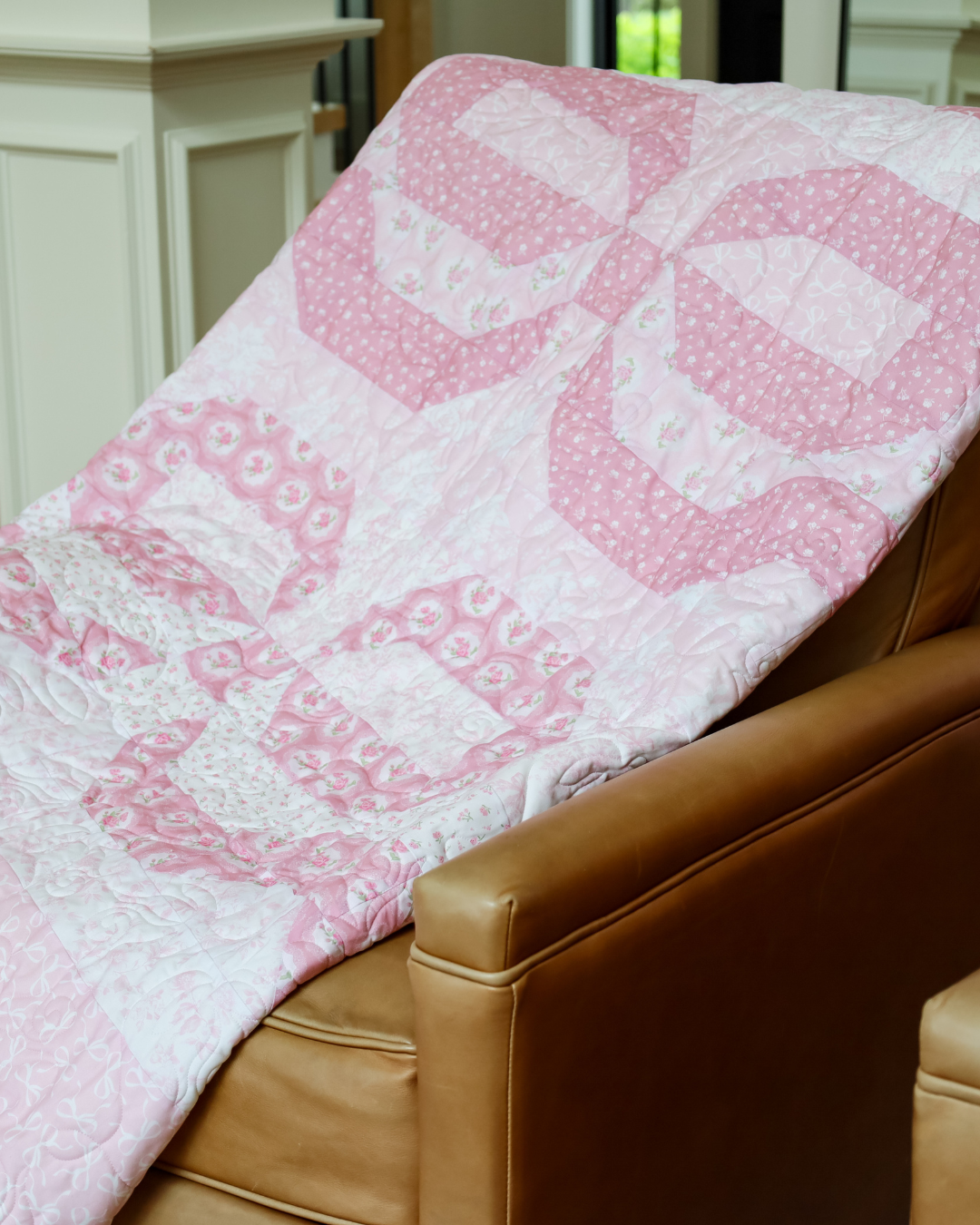 Love Blossoms Pre Cut Quilt Kit