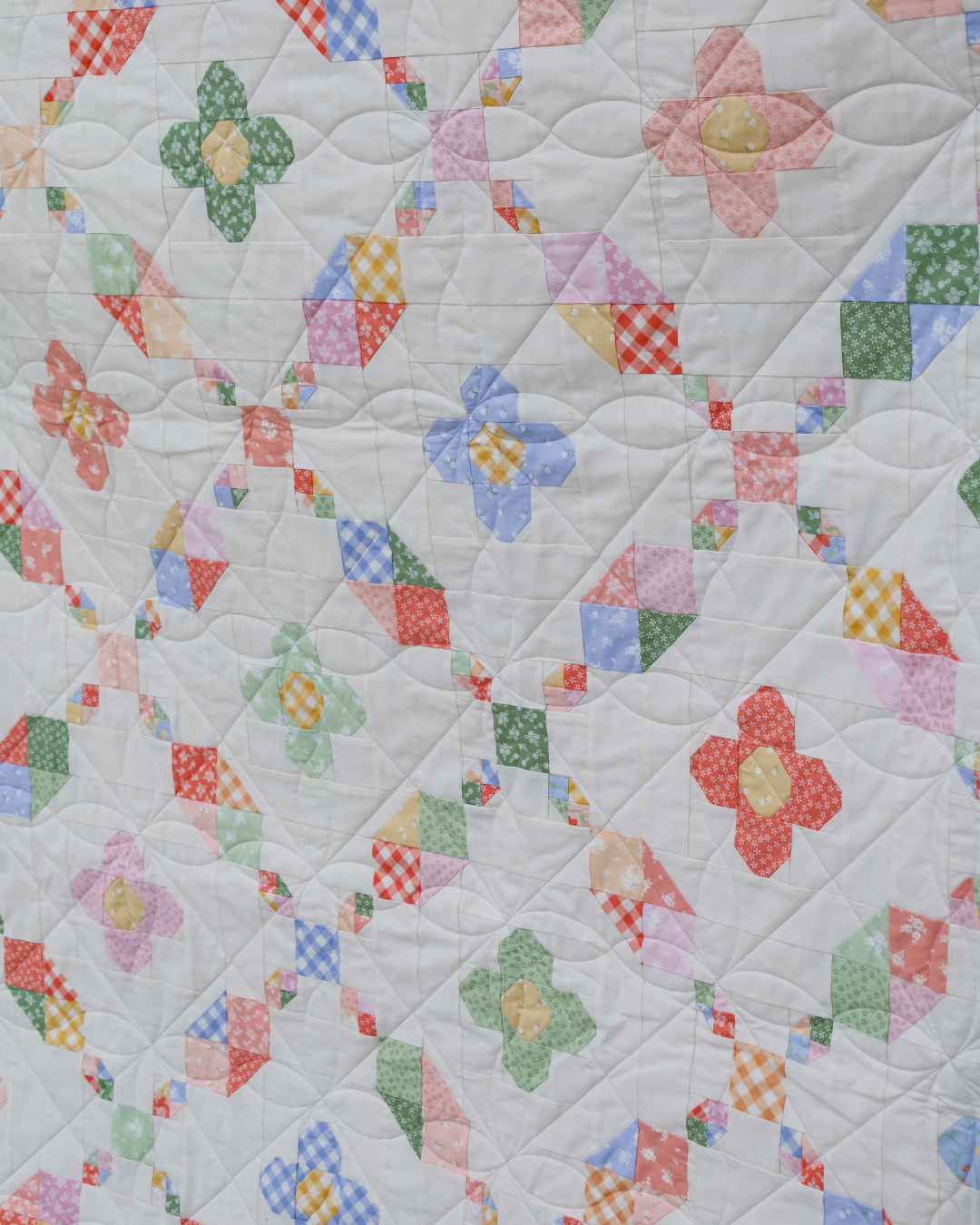Garden Gate Pre-Cut Quilt Kit Featuring Pastel Prairie by My Sew Quilty Life Moda