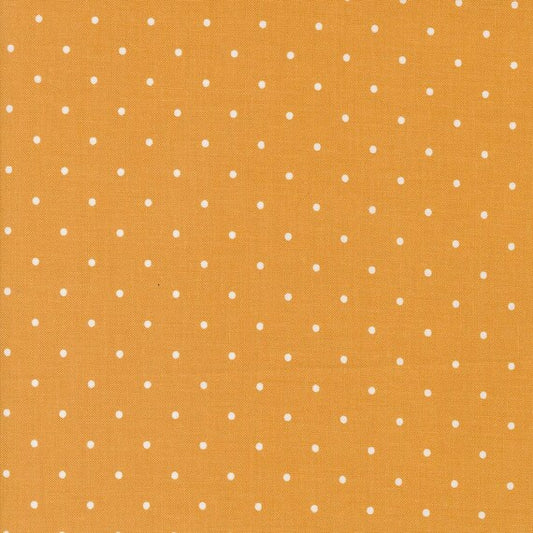 END OF BOLT 749 Magic Dot 5230 Forest Moda Mustard Fabrics Fabric background 100% cotton quilting fabric
