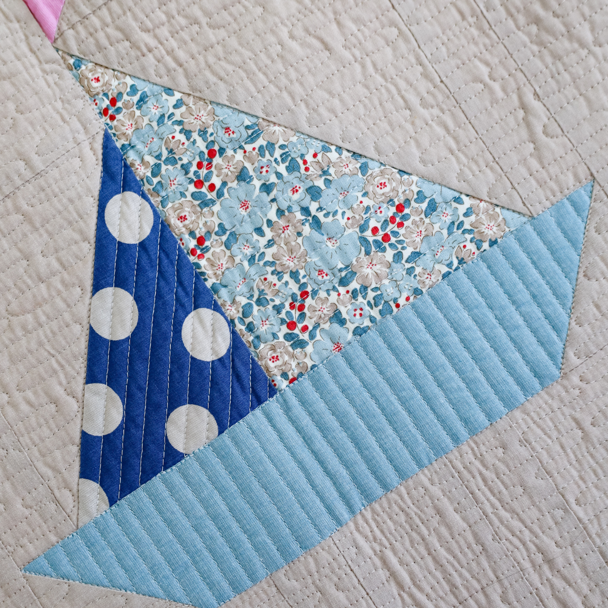 Tilda Sailboat Sew-Ready Precut Quilt Kit 58" x 68"