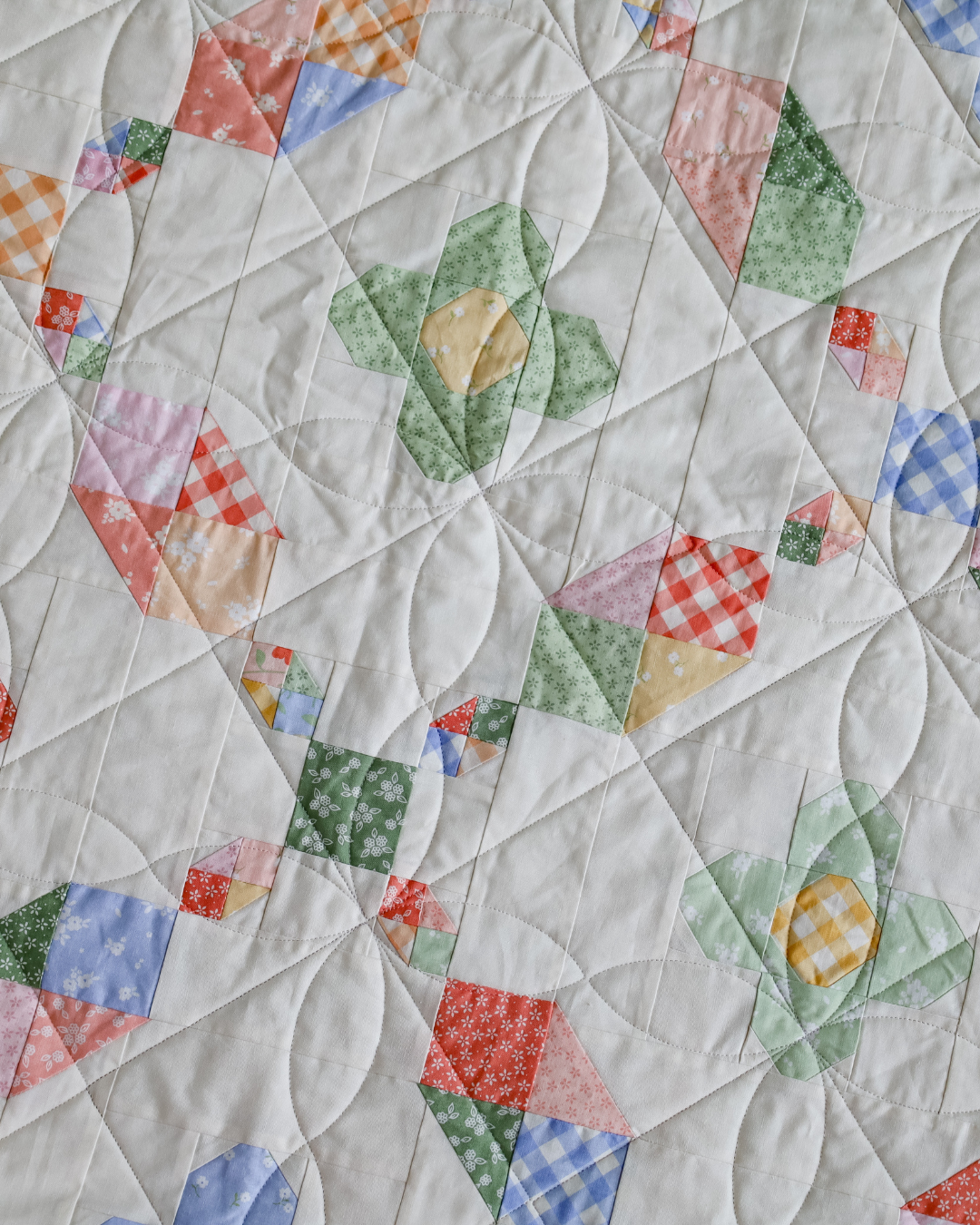 Garden Gate Pre-Cut Quilt Kit Featuring Pastel Prairie by My Sew Quilty Life Moda