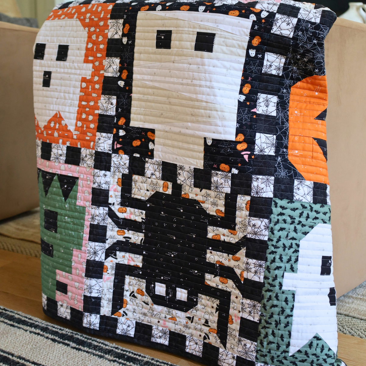 Fright Club Pre Cut Quilt Kit