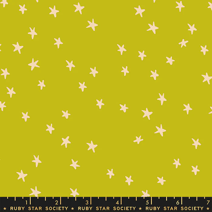 END OF BOLT 805 Ruby Star Society Starry Pistachio by Ruby Star Society for Moda Fabrics 100% cotton quilting fabric