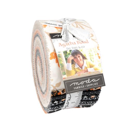 Agatha Road Jelly Roll® 35410JR Moda Precuts  Jelly Roll 100% cotton fabric quilt strips by Moda Fig Tree Co.