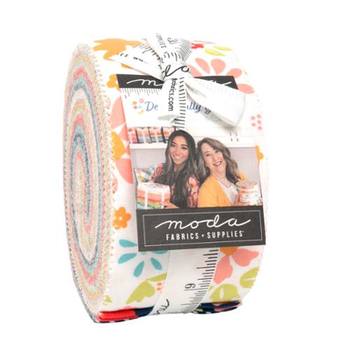 Delightfully Yours Jelly Roll® 37700JR Moda Precuts  Moda Precuts 100% cotton fabric quilt strips by Sherri & Chelsi