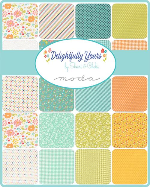 Delightfully Yours Jelly Roll® 37700JR Moda Precuts  Moda Precuts 100% cotton fabric quilt strips by Sherri & Chelsi