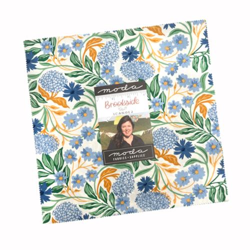 Brookside Layer Cake® 36080LC Moda Precuts pre-cut Layer Cake 10" squares quilt fabric by 1 Canoe 2