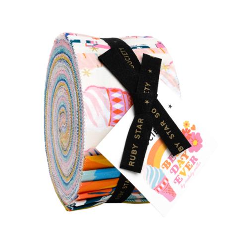 Best Day Ever Jelly Roll® RS0102JR Ruby Star Precut  100% cotton fabric quilt strips by Moda Ruby Star Society Melody Miller