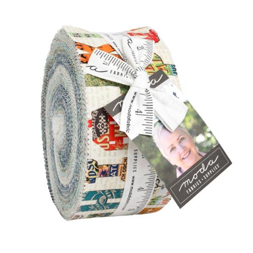 Paper Hamlet Jelly Roll® 39560JR Moda Precuts 100% cotton fabric quilt strips by Cathe Holden
