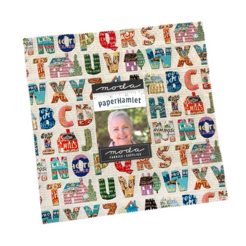 Paper Hamlet Layer Cake® 39560LC Moda Precuts pre-cut Layer Cake 10" squares quilt fabric by Cathe Holden