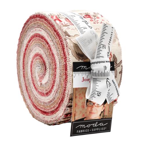 Joie De Vivre Jelly Roll® 13980JR Moda Precuts Jelly Roll 100% cotton fabric quilt strips by French General