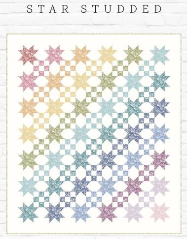 Star Studded Pre Cut Quilt Kit by GiGi's Thimble featuring Libery Of London Fabrics by Emily Belle