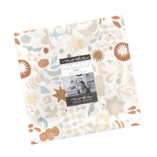 To The Moon Back Layer Cake® 25900LC Moda Precuts pre-cut Layer Cake 10" squares quilt fabric by Paper + Cloth&nbsp;