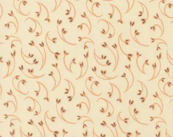 END OF BOLT 861 Sunlit Ruins Cream Blush 38165 23 by Jessica Rose for Moda Fabrics background 100% cotton quilting fabric