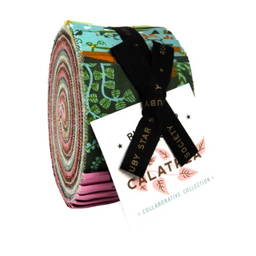 Calathea Jelly Roll® RS5182JR &nbsp;Ruby Star Moda Precuts 100% cotton fabric quilt strips by Ruby Star Society