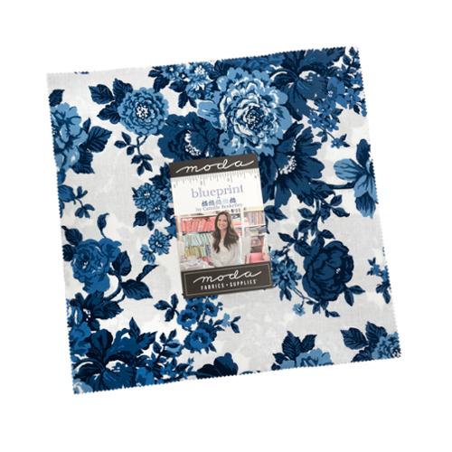 Blueprint Layer Cake® 55330LC Moda Precuts pre-cut Layer Cake 10" squares quilt fabric by Camille Roskelley
