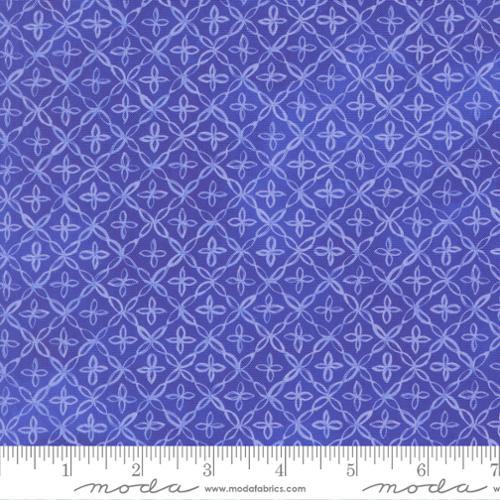 END OF BOLT 872 Delphinium Flourish Checks and Plaids Agapanthus 24656 18 Moda Fabrics Background 100% cotton quilting fabric
