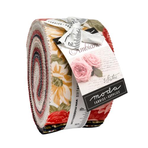 Ambiance Jelly Roll® 44410JR Moda Precuts 100% cotton fabric quilt strips by 3 Sisters