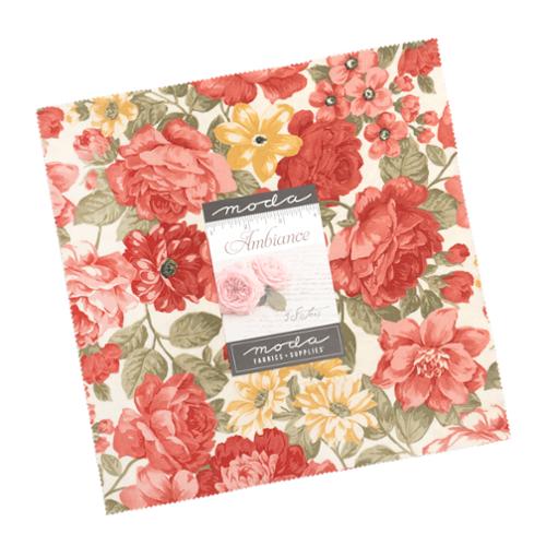 Ambiance Layer Cake® 44410LC Moda Precuts pre-cut Layer Cake 10" squares quilt fabric by 3 Sisters