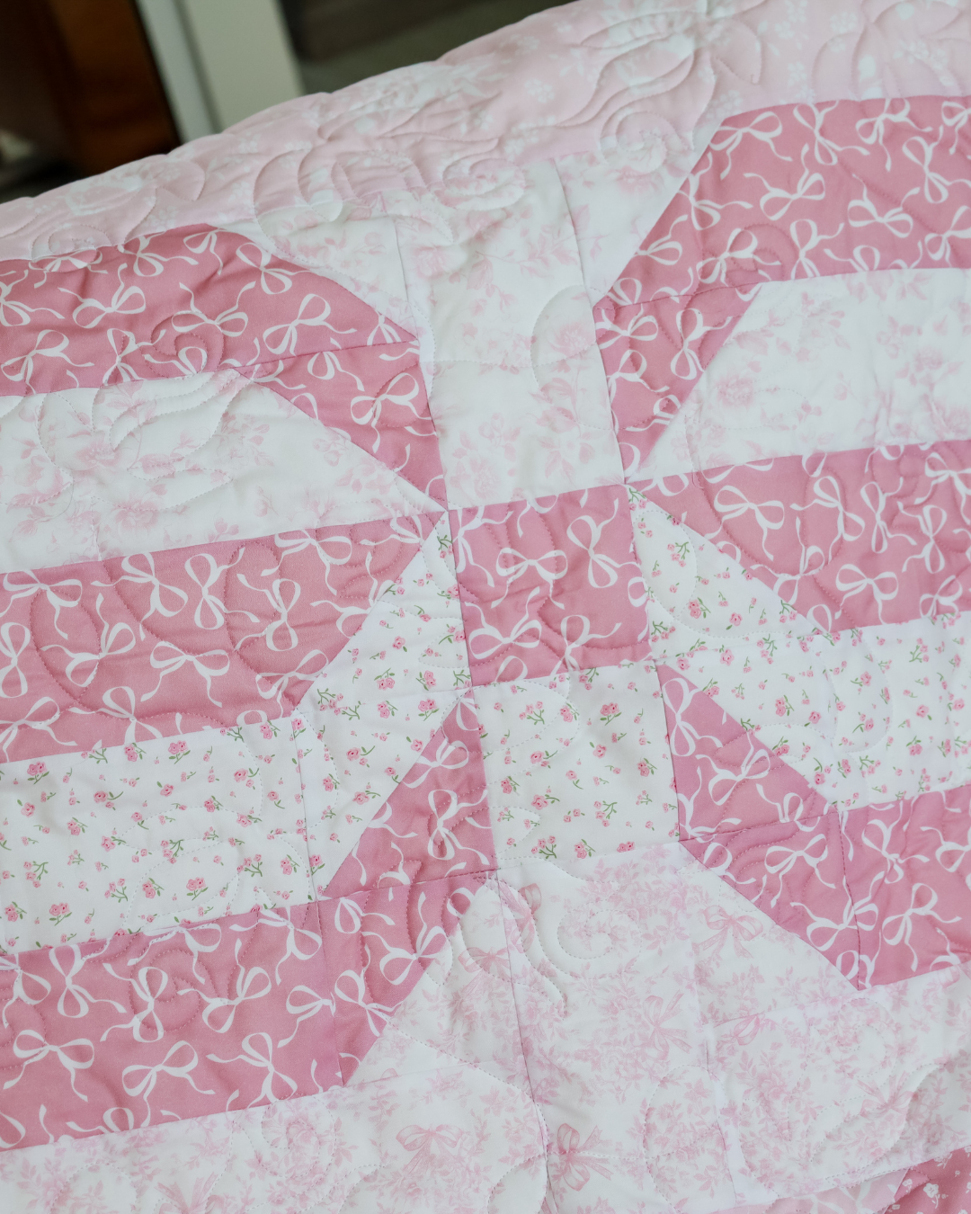 Love Blossoms Pre Cut Quilt Kit