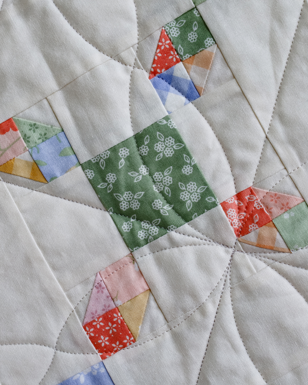 Garden Gate Pre-Cut Quilt Kit Featuring Pastel Prairie by My Sew Quilty Life Moda