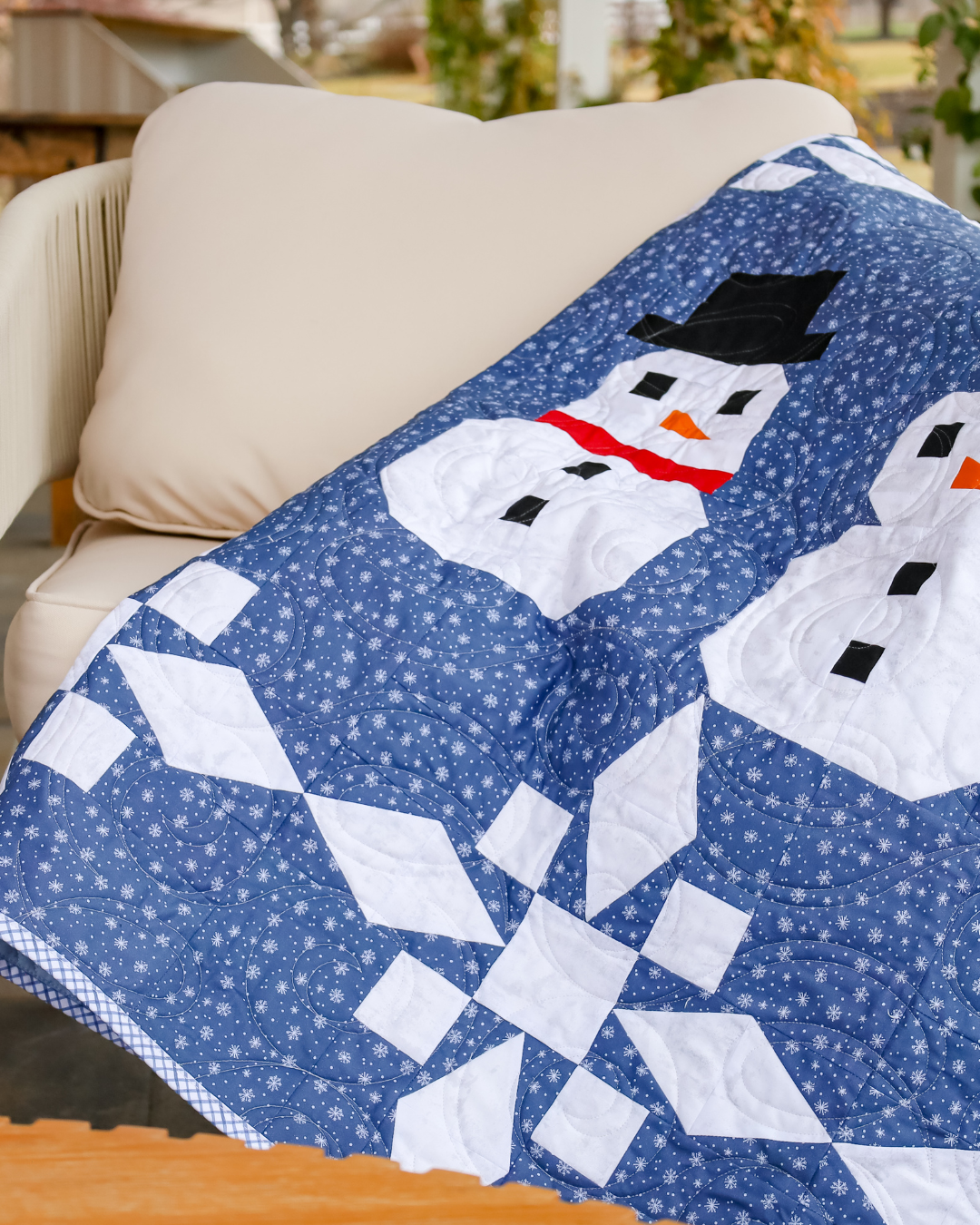 Frost Friends Snowman Pre Cut Quilt Kit