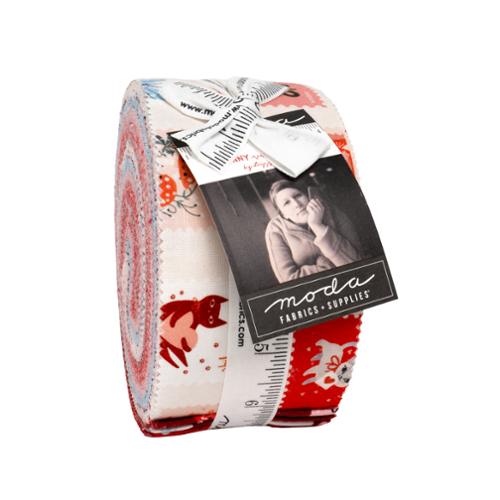 Funny Valentine Jelly Roll® 37140JR Moda Precuts &nbsp;Moda Precuts 100% cotton fabric quilt strips by Lizzy House