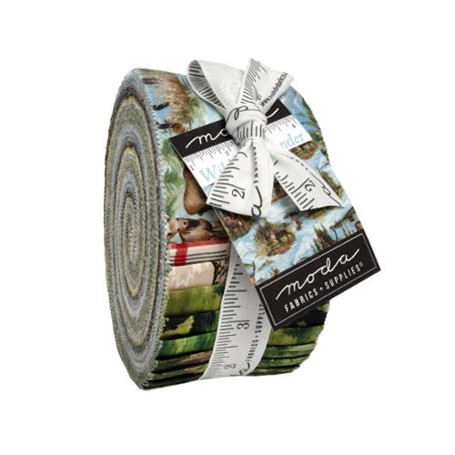 Wild Blue Yonder Jelly Roll® 33870JR Moda Precuts 100% cotton fabric quilt strips by Moda