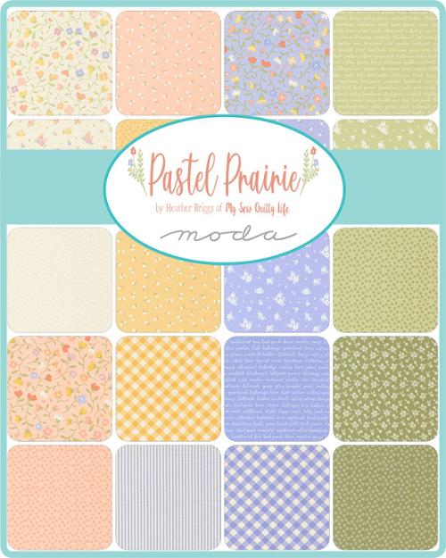 Pastel Prairie Jelly Roll® 31780JR Moda Precuts 100% cotton fabric quilt strips by My Sew Quilty Life