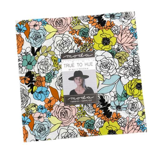 True To Hue Layer Cake® 11560LC Moda Precuts 10" squares quilt fabric by Alli K Design
