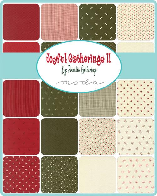Joyful Gathering II Jelly Roll® 49330JR Moda Precuts 100% cotton fabric quilt strips by Primitive Gatherings