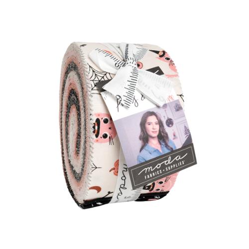 Purrs and Boos Jelly Roll® 39060JR Moda Precuts 100% cotton fabric quilt strips by Elena Amo