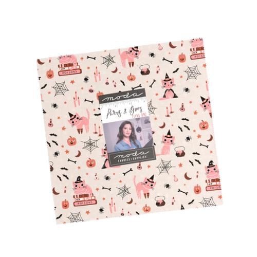 Purrs and Boos Layer Cake® 39060LC Moda Precuts 100% cotton quilting fabric 10" squares quilt fabric by Elena Amo