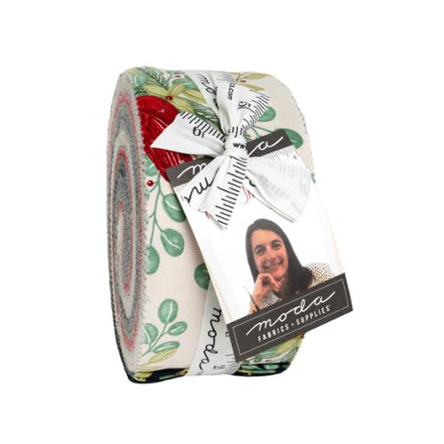 When Snow Falls Jelly Roll® 56170JR Moda Precuts 100% cotton fabric quilt strips by Deb Strain