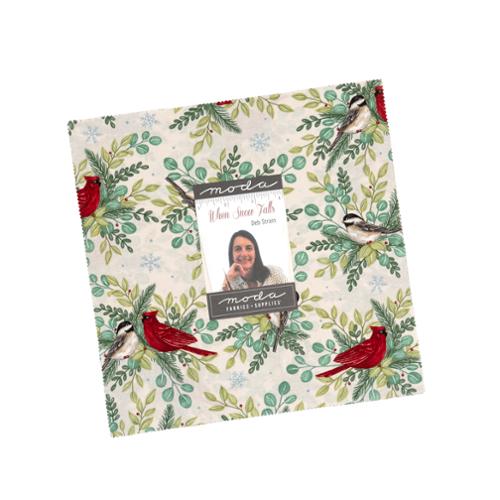 When Snow Falls Layer Cake® 56170LC Moda Precuts Layer Cake 10" squares quilt fabric by Deb Strain