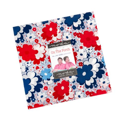 On The Porch Layer Cake® 22510LC Moda Precuts Layer Cake 10" squares quilt fabric by Me and My Sister Designs