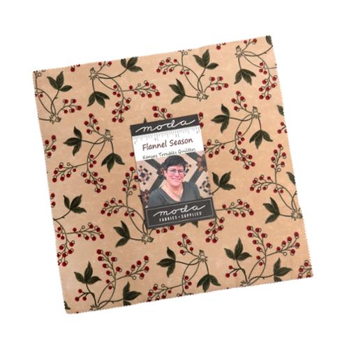 Flannel Season Layer Cake® 9840LCF Moda Precuts 100% cotton quilting fabric 10" squares quilt fabric by Kansas Troubles Quilters