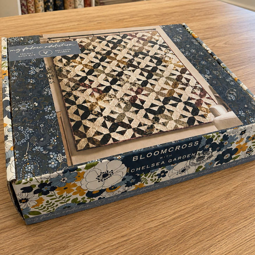 Bloomcross with Chelsea Garden by Moda Fabric