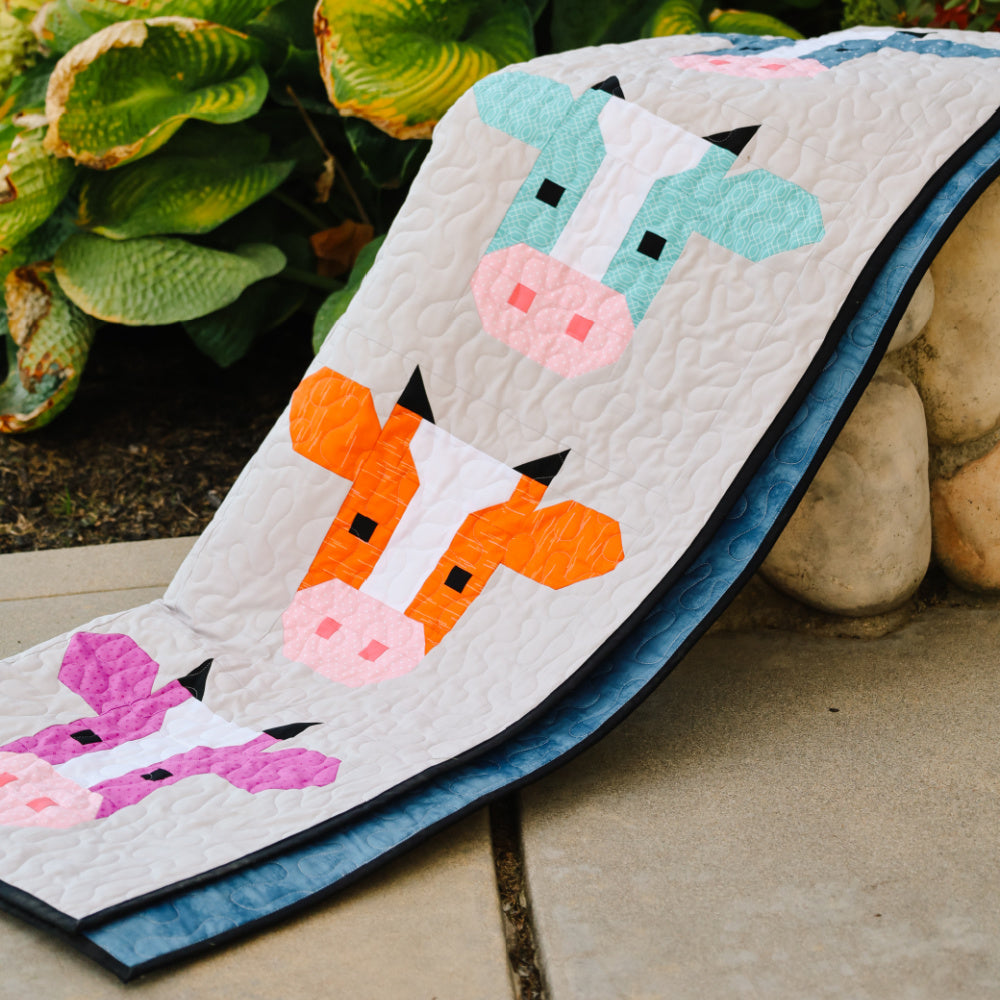 Annabelle Precut Quilt Kit featuring Riley Blake Essence