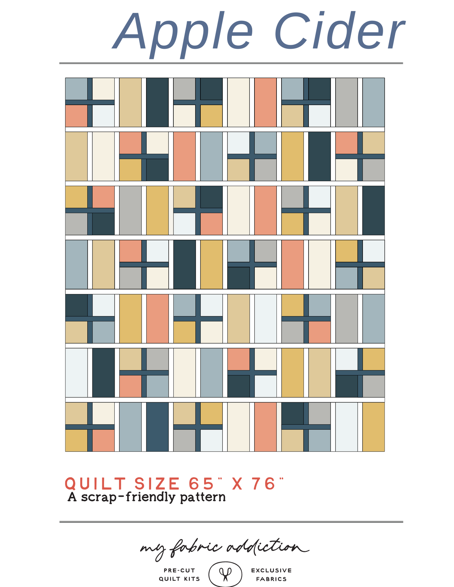 Apple Cider Digital Quilt Pattern