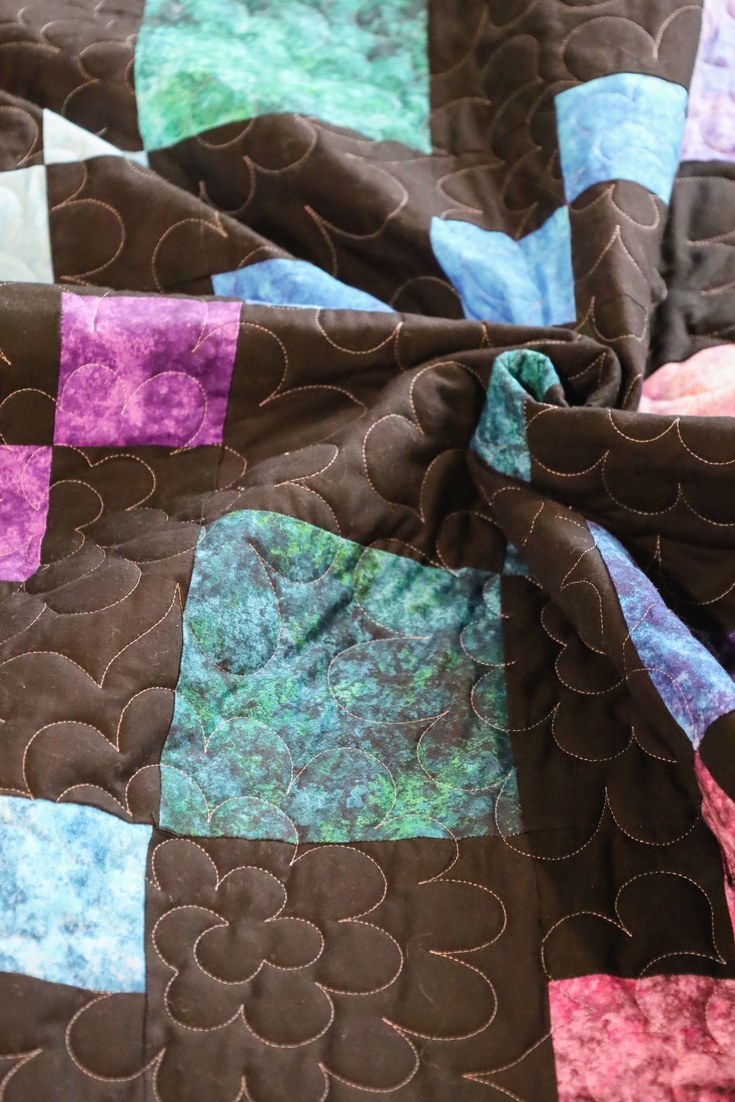 Beaded Jewels: Nightlife Sew-Ready Precut Quilt Kit