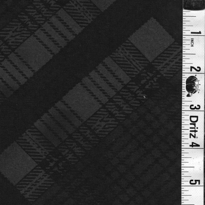 Diagonal Plaid Navy  Backing for Midnight Pines  4 yards