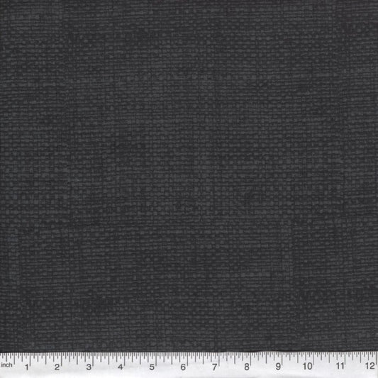 Crosshatch Black Backing for Mixmaster Steel quilt, 4 yards