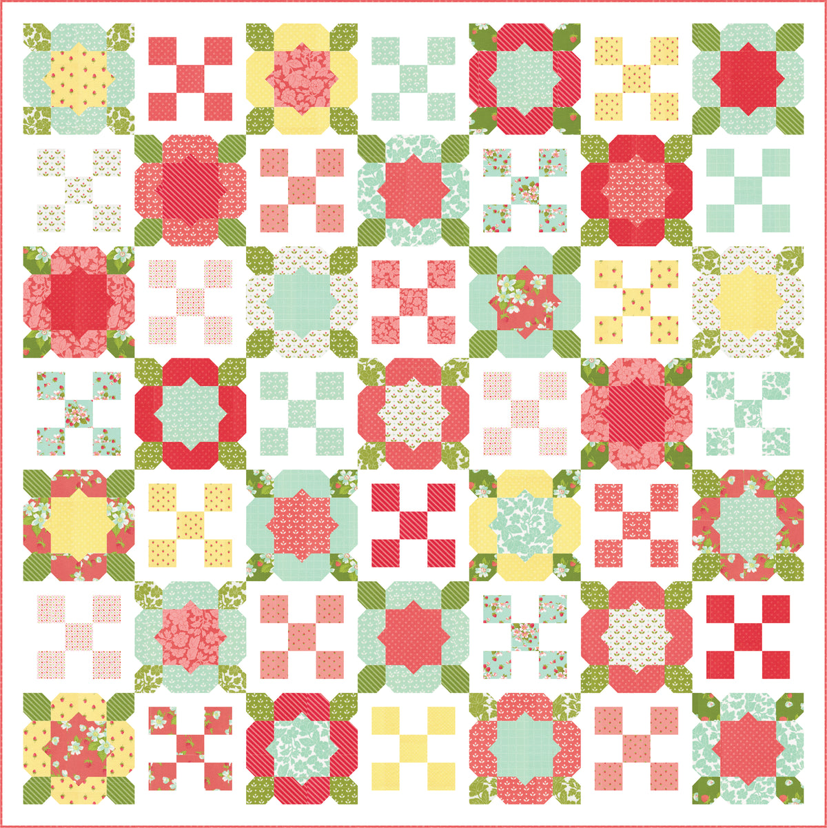 Flower Girl 2 Pre-Cut Quilt Kit