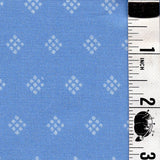 5-Yard Continuous Fabric Cuts Diamonds on Sky Blue – Endless Possibilities!