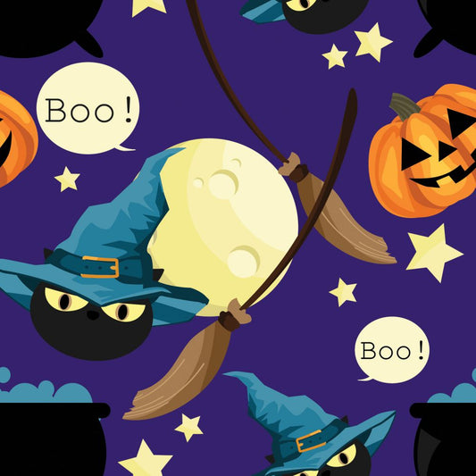 Boo Backing for Spooky Summit quilt, 4 yards